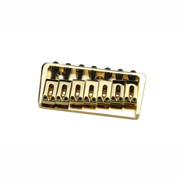 7 STRING HARDTAIL BRIDGE HIPSHOT STYLE GOLD